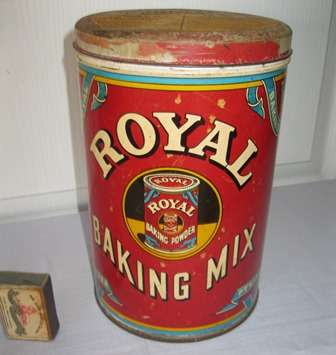 Vintage Royal Baking Mix Tin