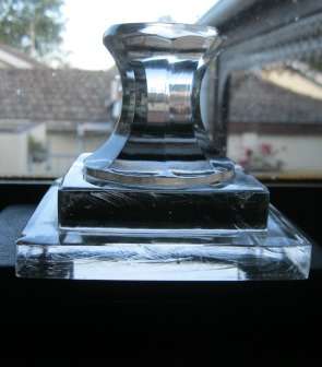 Stunning Glass Paperweight