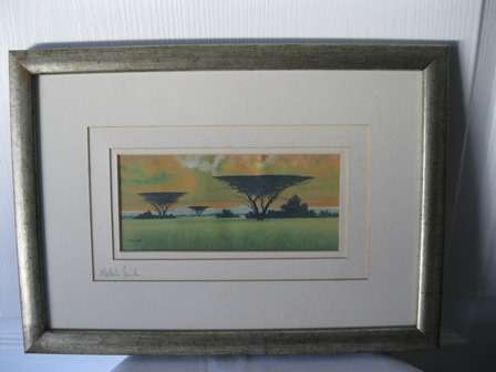 Framed Malachi Smith Signed Print