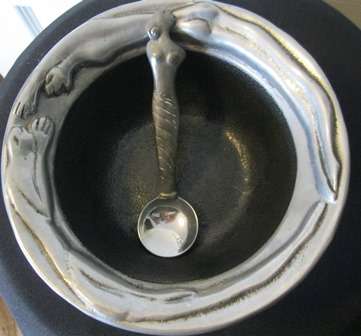 Carol Boyes Jam Bowl & Spoon
