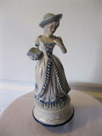 Musical Figurine Play's Dr Zhivago and Spins Around