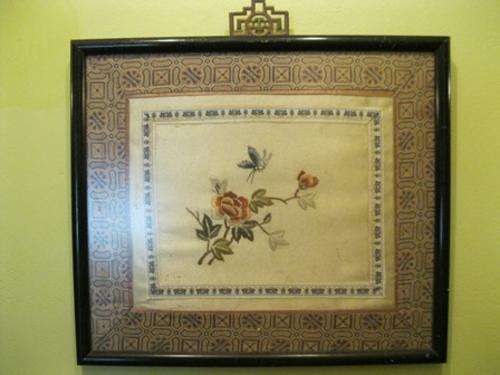 Pair of Chinese Silk Embroidery Pictures