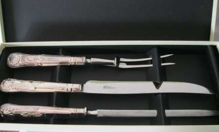 Authur Price Of London Master Silversmith's Carving Set