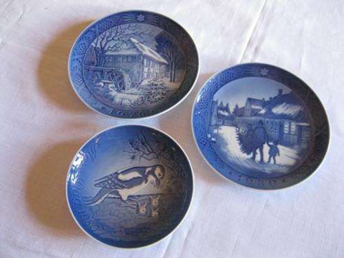 Stunning Royal Copenhagen Blue & White Plates