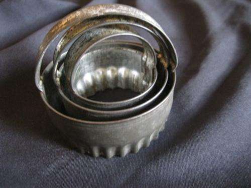 Stunning Vintage Set of Pastry Cutters