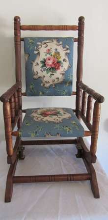 Vintage Dolls Rocking Chair