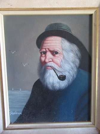 Artist David Pelbam Portrait  C 1950 - 1960