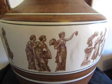 Greek Romano Decorative Urn