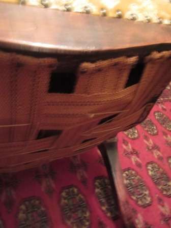 Set of 4 French Carved  Mahogany Chairs