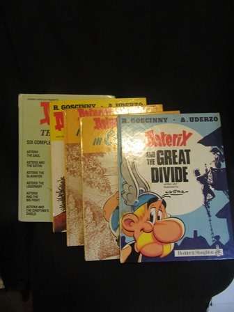 Set of 4 Asterix Annuals