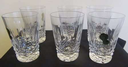 Waterford Crystal Lismore Tumblers Set of 6