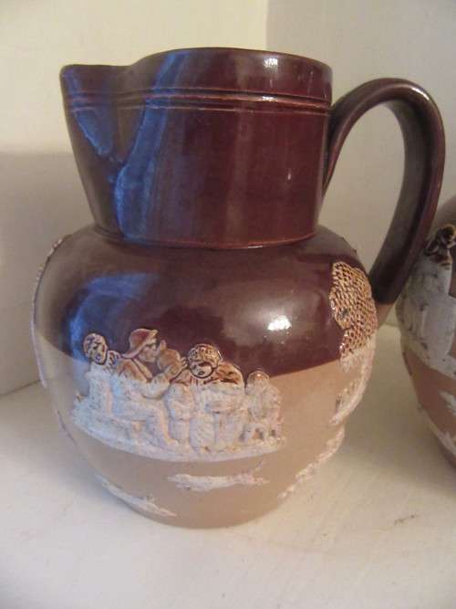 Royal Lambeth and Royal Doulton Jugs