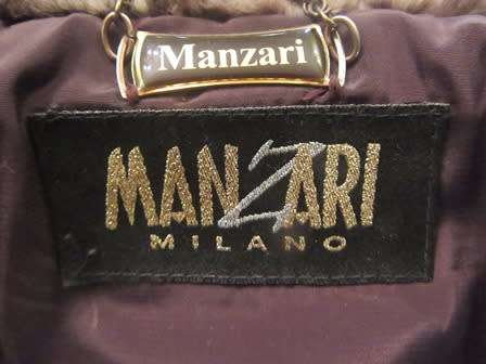 Gorgeous Manzari  Milano  Vintage Mink Fur Coat with Hood