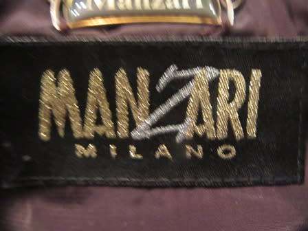 Gorgeous Manzari  Milano  Vintage Mink Fur Coat with Hood
