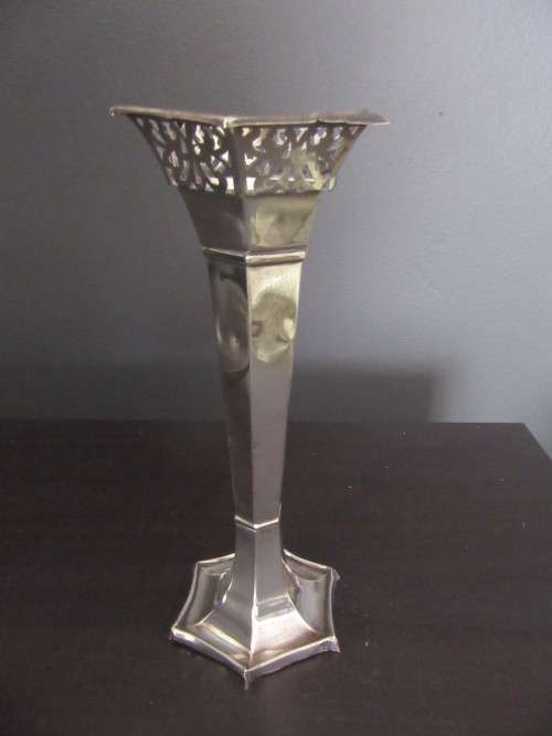 Martin Hall  Birmingham Silver Posy Vase 95 Grams Only for Michael.