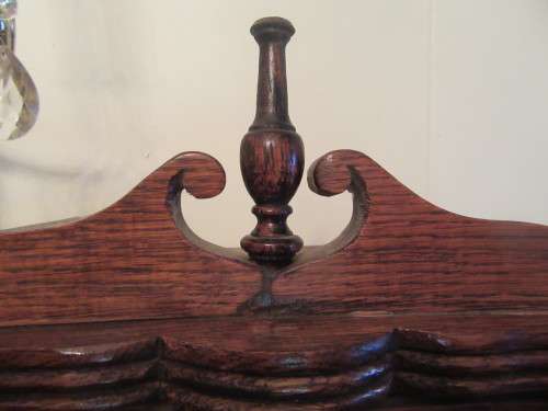 Oak Wall Clock Battery Operated