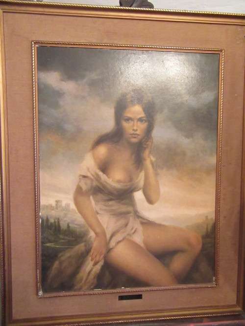 Vintage Print "Broken Silence" By Vinciata Joseph Wallace King 1911 - 1996