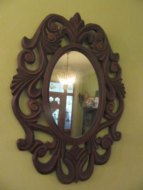 Scrolled Wall Mirror