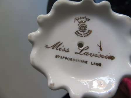 Royal Aderley Miss Livinia Figurine