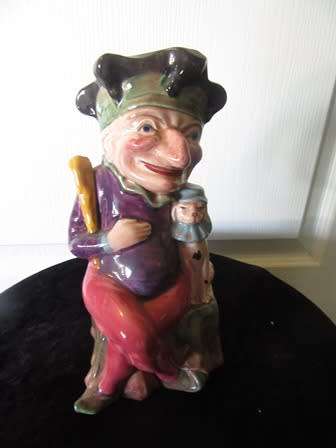 Punch Wellerware Toby Jug