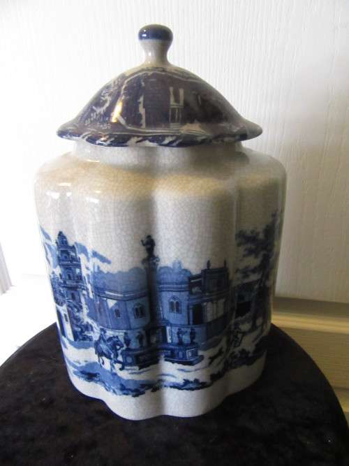 Blue & White Ginger Jar