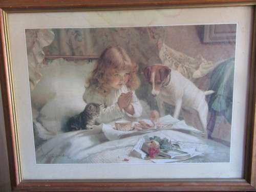 Framed Print by Burton Barter " Suspense"