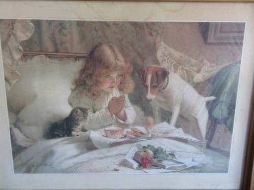 Framed Print by Burton Barter " Suspense"
