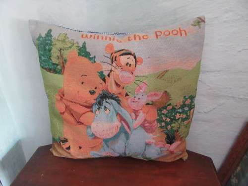 Winnie The Pooh Tapestry Fabric  Cushion Covers