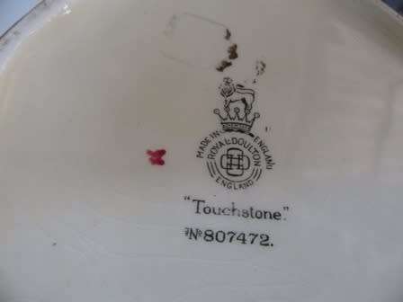 Large Royal Doulton Touchstone Toby Jug