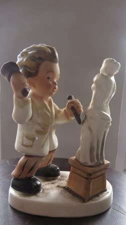 Friedel - Bavaria Western Germany Figurine Sculptor