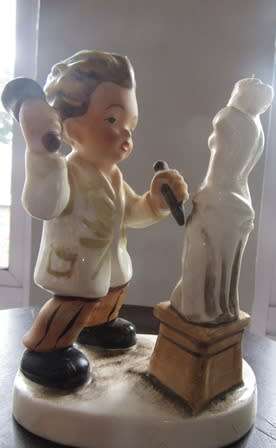 Friedel - Bavaria Western Germany Figurine Sculptor