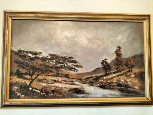 SA Artist Anton Benzon ` In the Foothills`