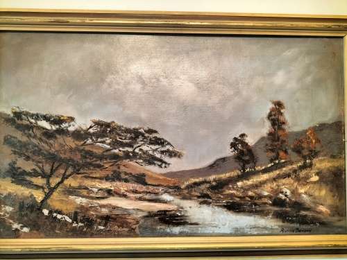 SA Artist Anton Benzon ` In the Foothills`