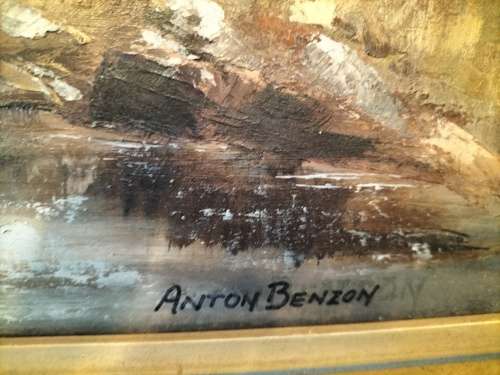 SA Artist Anton Benzon ` In the Foothills`
