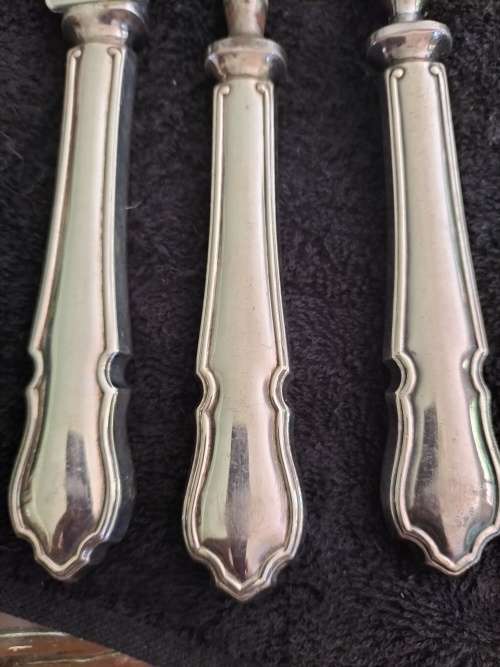 Silver Plated Carving Set