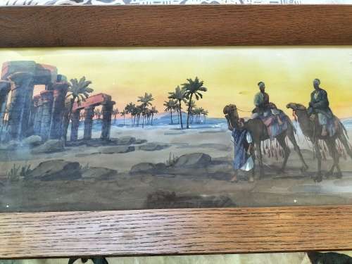 Pair of Giovanni Barbaro Watercolours Framed