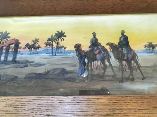 Pair of Giovanni Barbaro Watercolours Framed