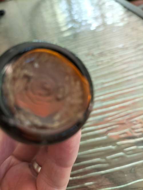 Group of Amber Athrocopy  Bottles