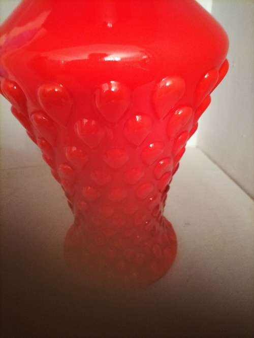 Large Empoli Italian Glass Vase