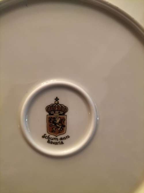 Bavaria Schumann Porcelain Plate