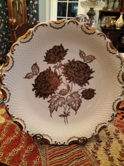 Bavaria Schumann Porcelain Plate