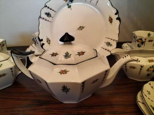 Royal Windsor Art Deco style  Teaset