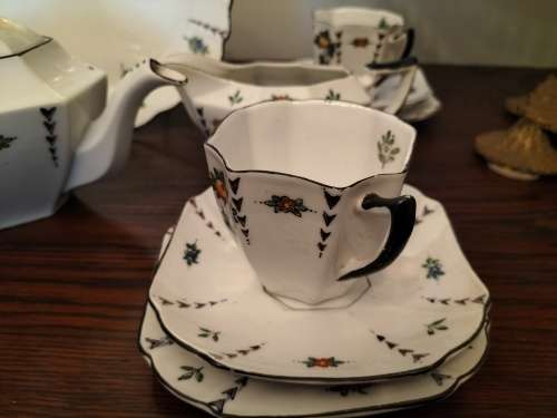 Royal Windsor Art Deco style  Teaset