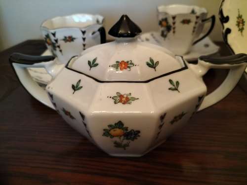 Royal Windsor Art Deco style  Teaset