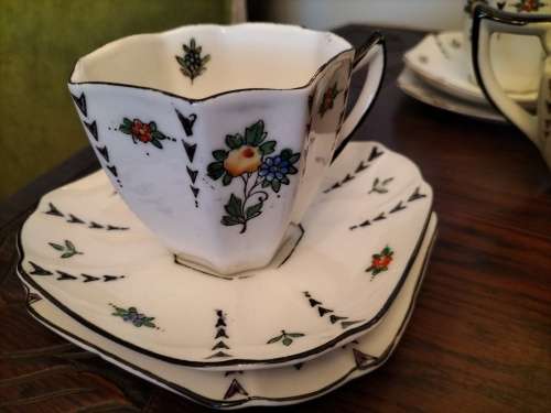 Royal Windsor Art Deco style  Teaset