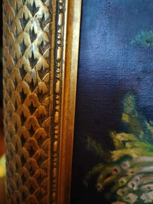 Framed Floral Still life Painting by A. Wasener