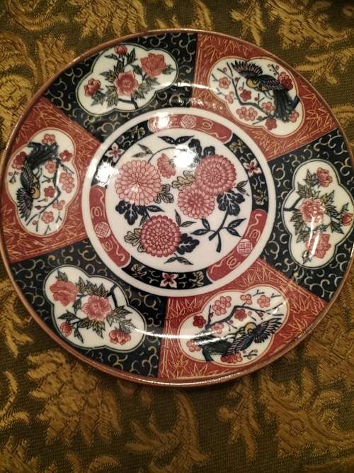 Imari Style Display Plate