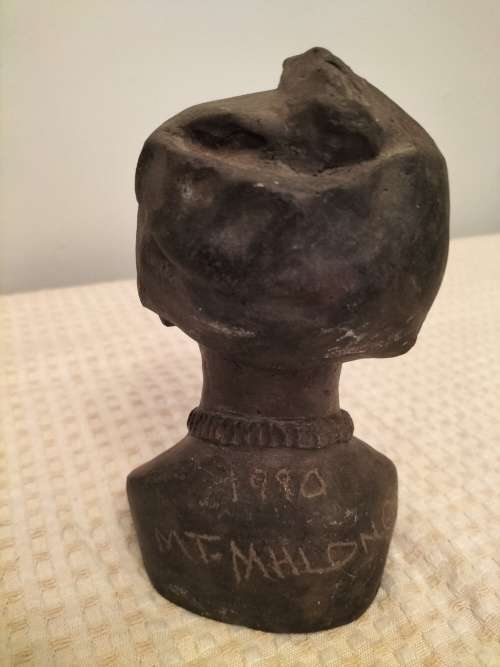 Clay Bust By MT Mhlongo