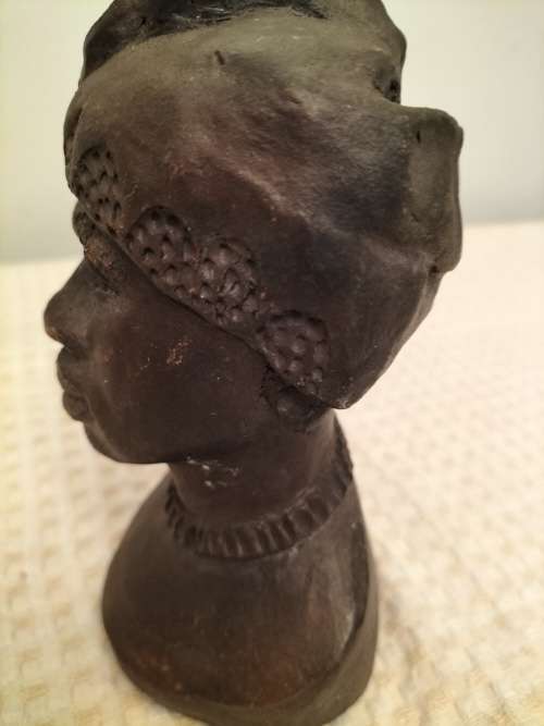 Clay Bust By MT Mhlongo