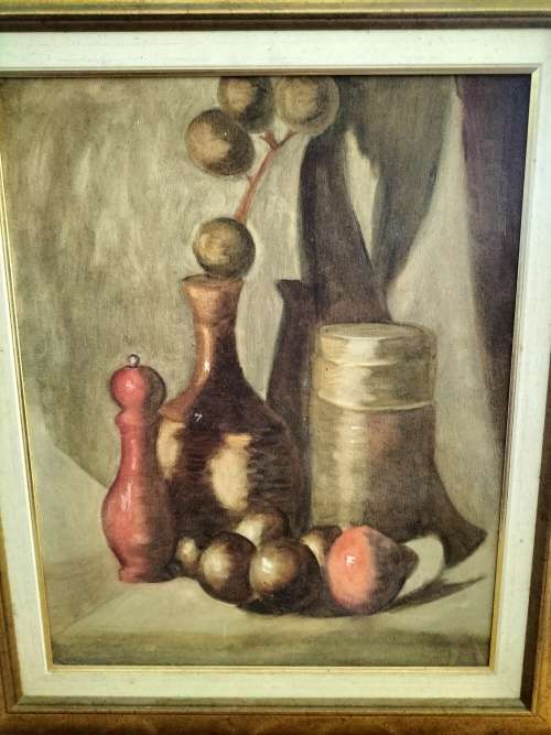 Still Life Painting of Fruit